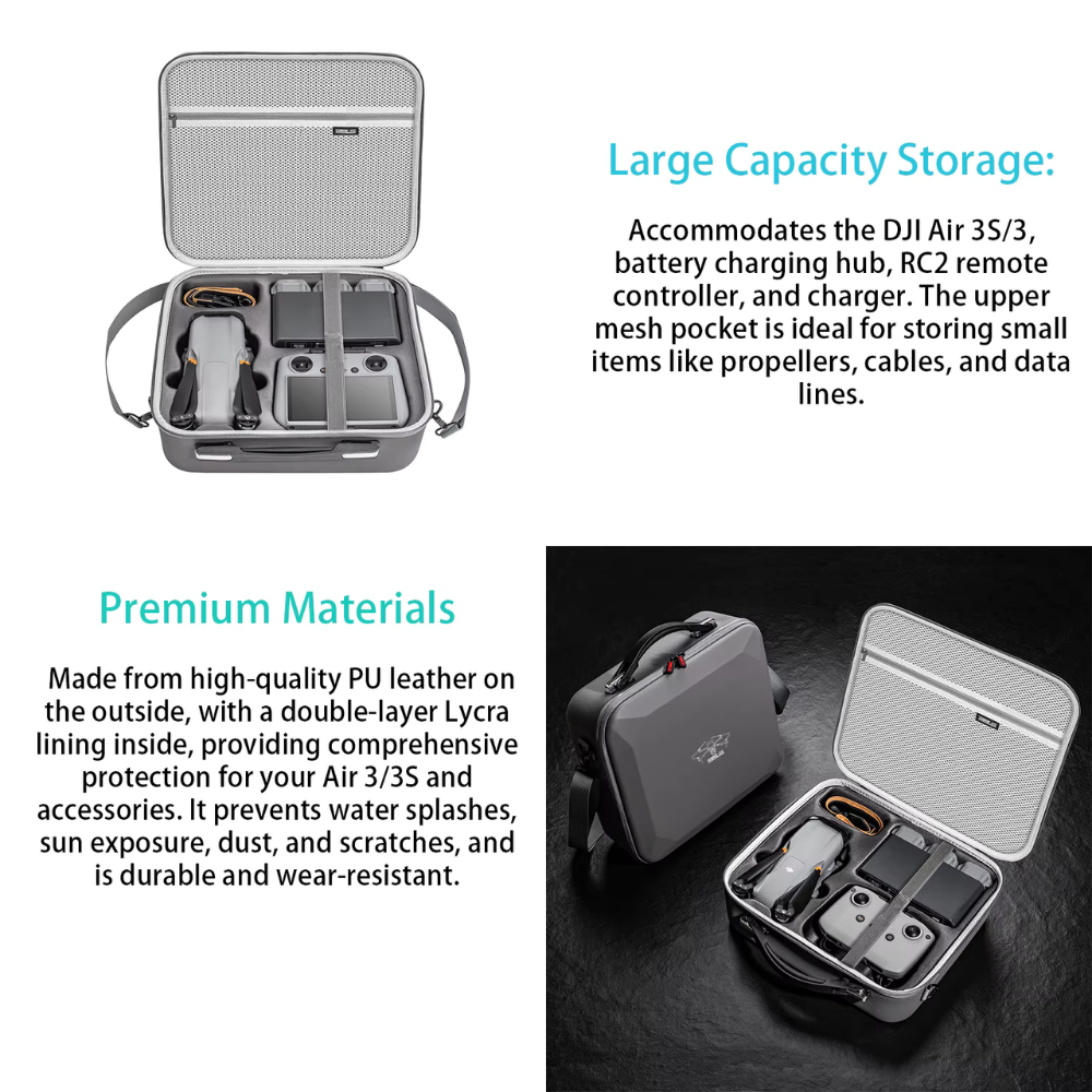 dji air 3 accessories storage bag