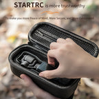 DJI Pocket 3 case, Osmo Pocket 3 bag, camera travel case, gimbal protective case, waterproof camera case, shockproof gimbal case, portable camera bag, Osmo Pocket accessories case, creator combo bag, camera gear organizer, EVA camera case, PU gimbal case, travel camera case, black camera bag, DJI storage case.