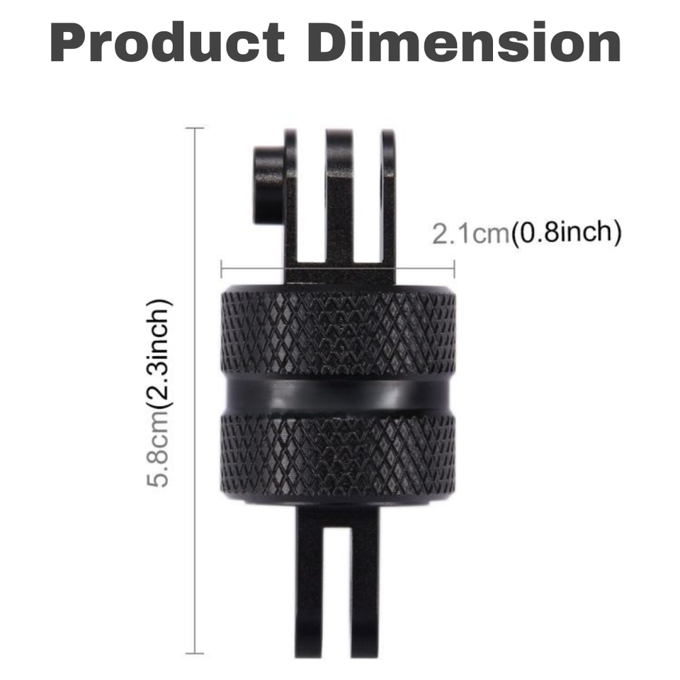 action camera mount for GoPro