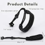 Lightweight Camera Wrist Strap for Travel