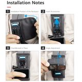 Quick release backpack camera clip 