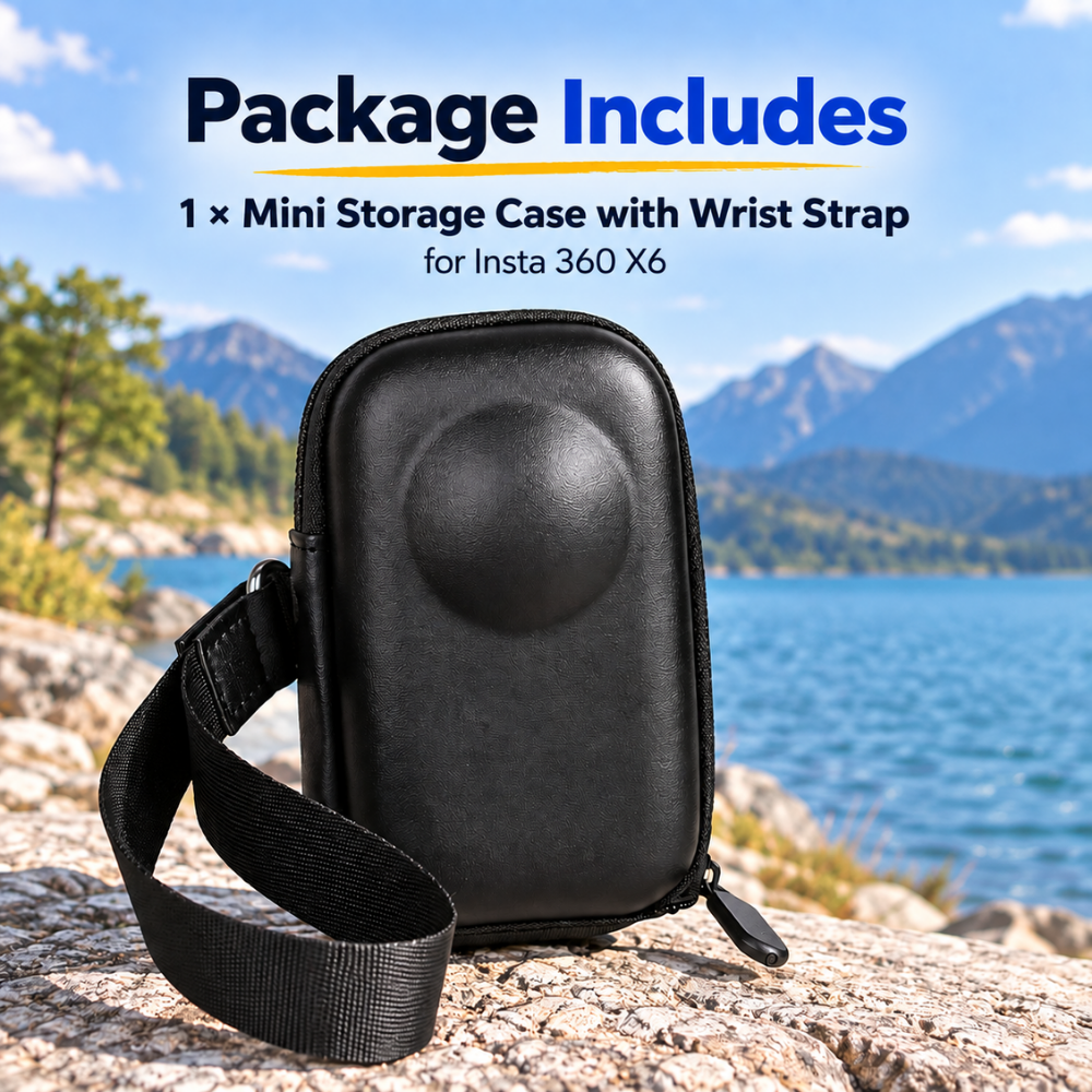 Carrying Case for Insta360 X6 outdoor photography storage