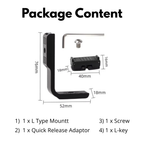 vertical horizontal mount for Insta360 X4 Air accessories