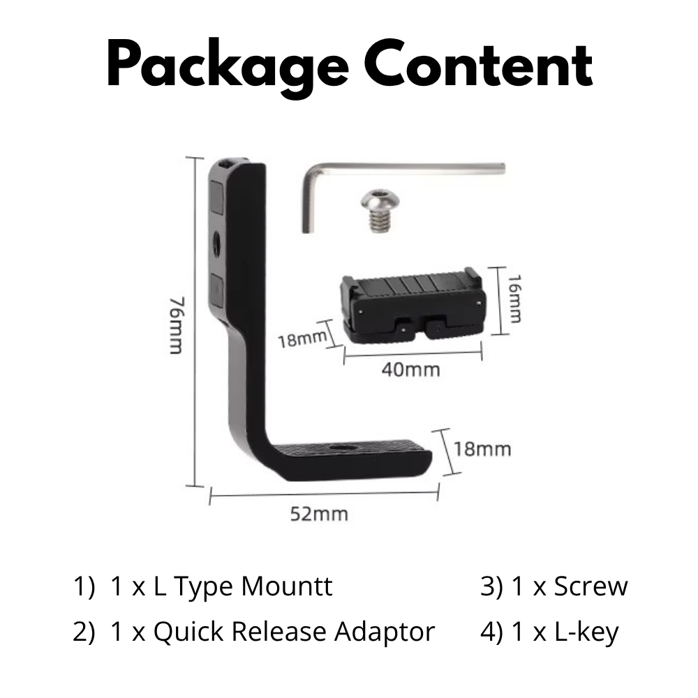 vertical horizontal mount for Insta360 X4 Air accessories