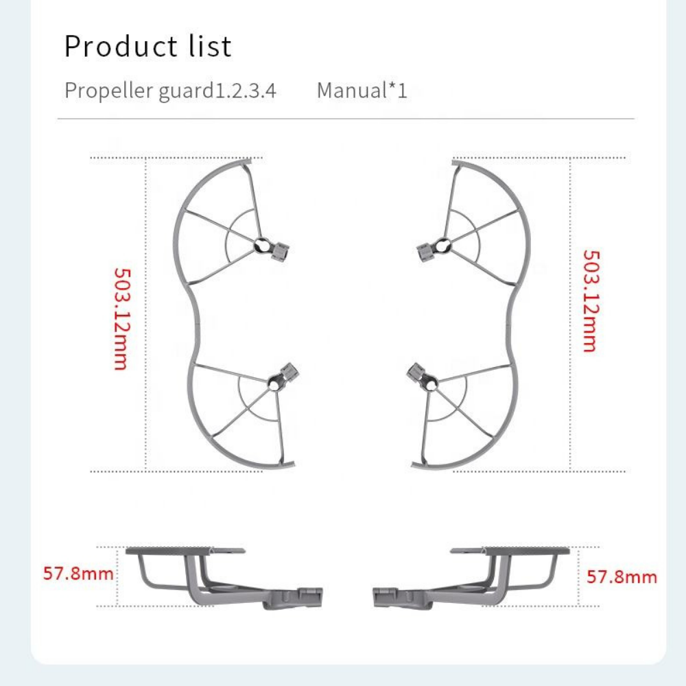 dji air 3 drone blade protection