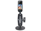 Action camera magnetic mount