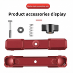 Motorcycle Handlebar Clamp Mount for Action Camera | 360° Ball Arm