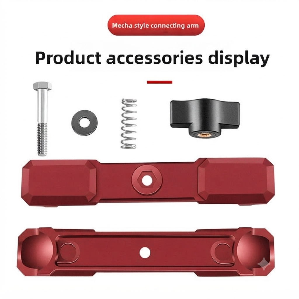 Motorcycle Handlebar Clamp Mount for Action Camera | 360° Ball Arm