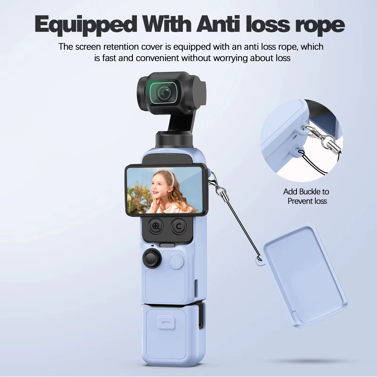 Silicone Case for DJI Osmo Pocket 4 with Lens Cover