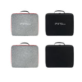 Sleek Design Carry Bag Compatible for PS5 SLIM Console & Dual-sense Controllers Waterproof EVA Bag