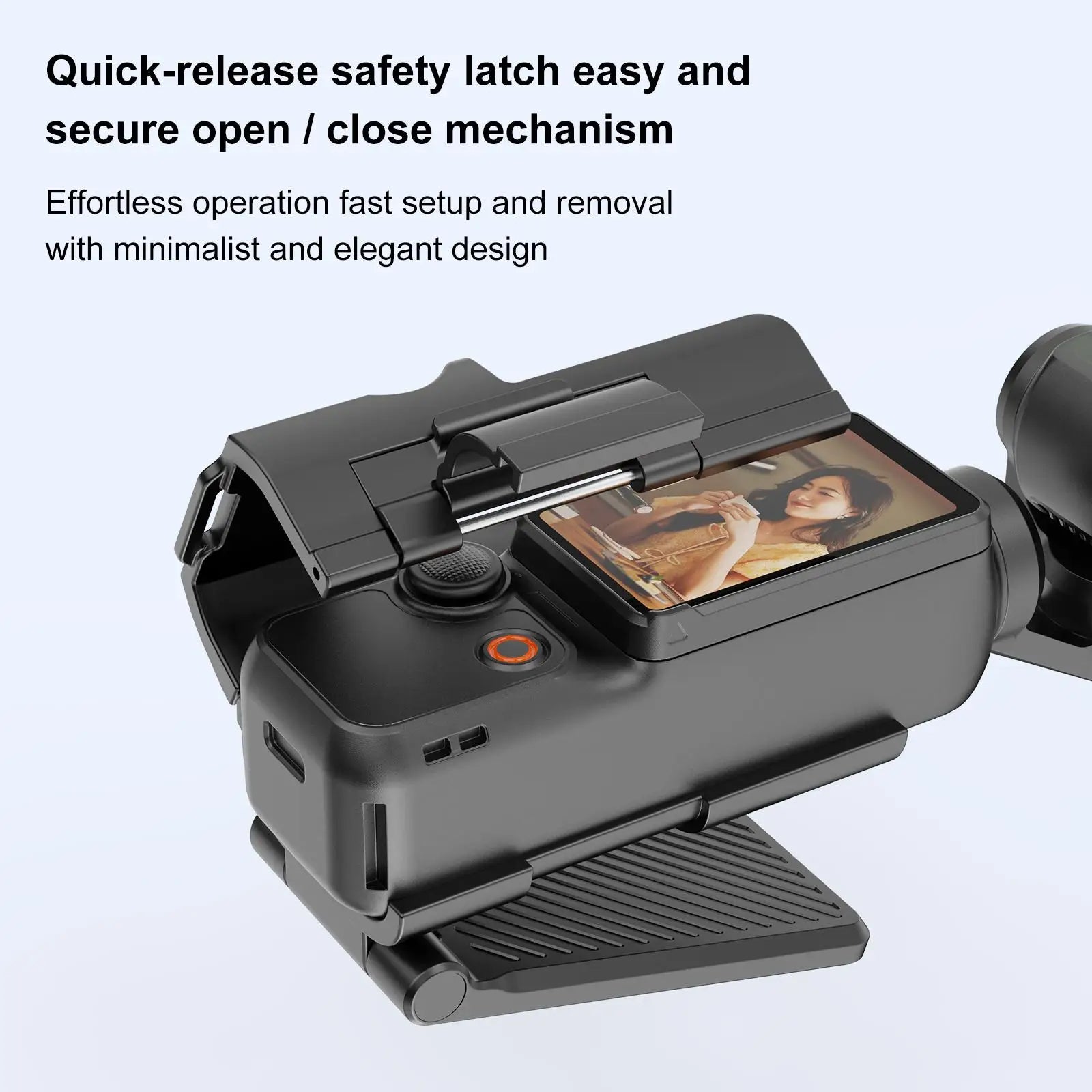Magnetic Mount for DJI Osmo Pocket 3 with 180° Adjustable Grip Stand | Yantralay