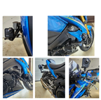 GoPro mount, Insta360 mount, action camera mount, bike handlebar mount, motorcycle mount, camera clamp, aluminum alloy mount, 360° rotating mount, dual ball-head mount, universal camera holder, tripod adapter, selfie stick clamp, CNC mount, alloy camera bracket, quick release mount, non-slip clamp, dual joint mount, adventure camera mount, GoPro handlebar adapter, Insta360 handlebar bracket.