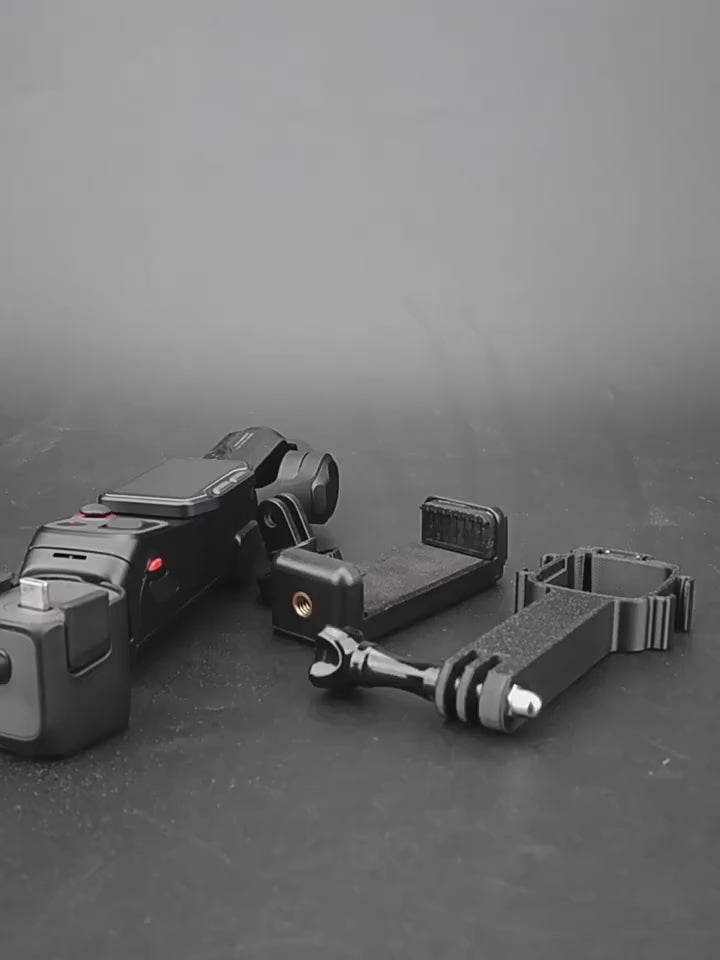 Phone clip mount for filming and live streaming