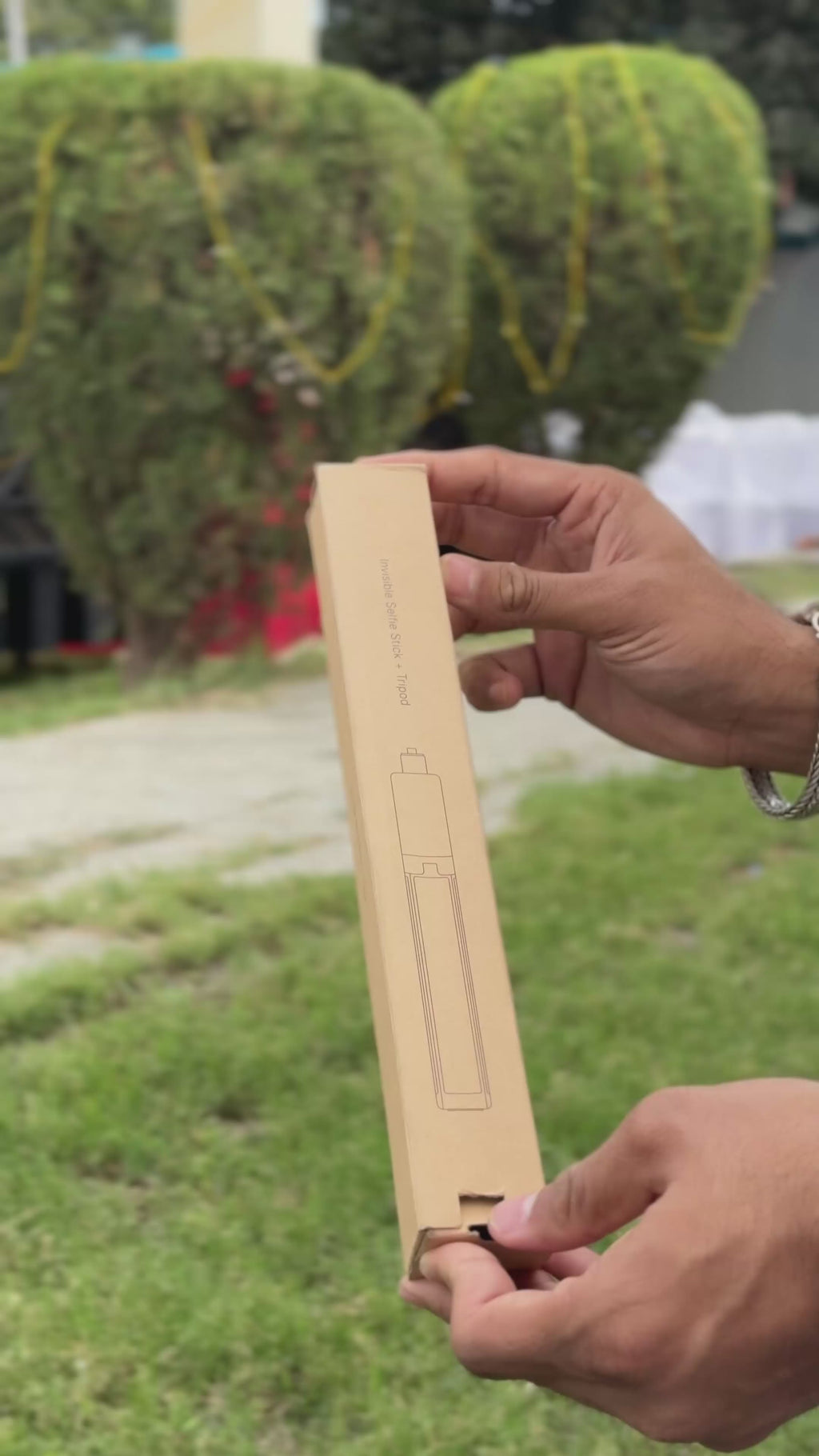 122cm Invisible Stick + Tripod Extension Monopod for Insta360