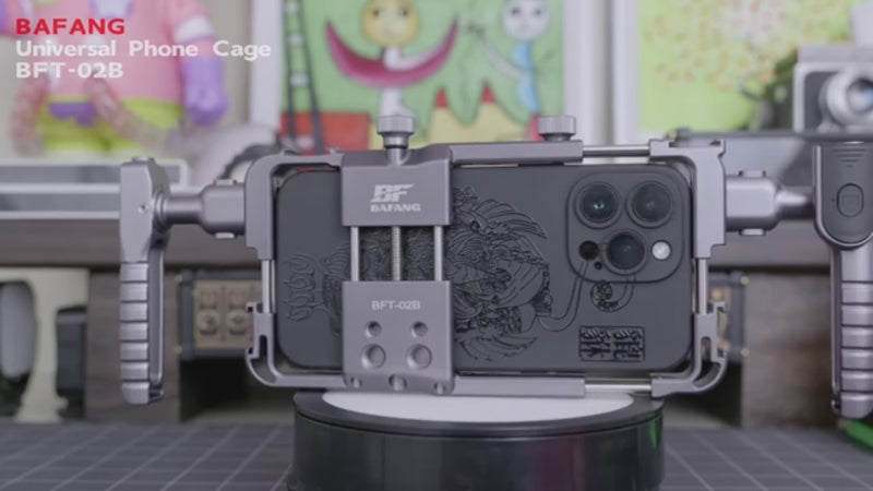 mobile video stabilizer with dual handles