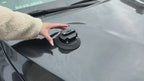 Electric Vacuum Suction Cup Camera Mount | Dual Ball Head 360° Bracket with Battery, Type-C Charging,