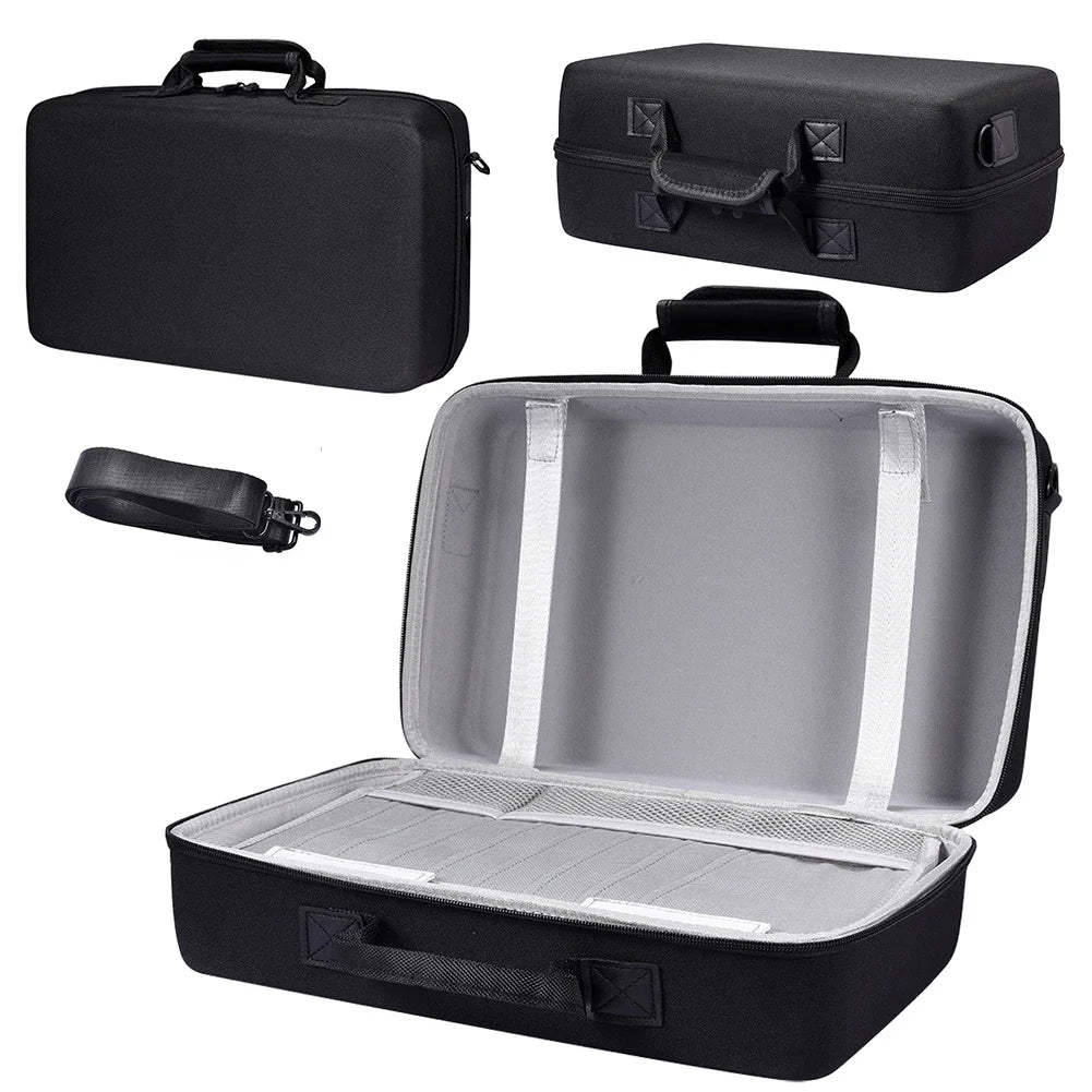 ps5 slim console carry bag case dual sense controller god of wat spiderman miles morales gta vice city 6