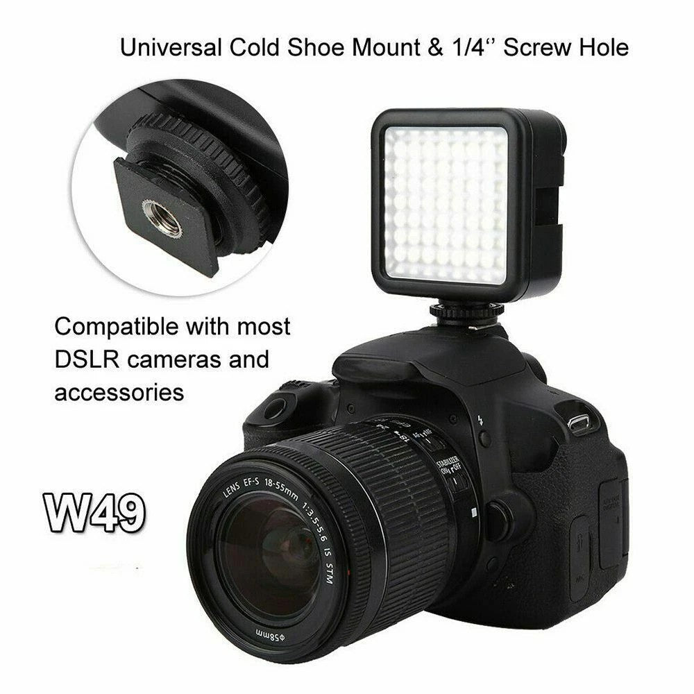 LED photography light with CRI 90 plus color accuracy