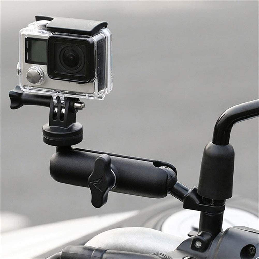 GoPro Bike Mirror Mount Aluminium Stand For Action Cameras