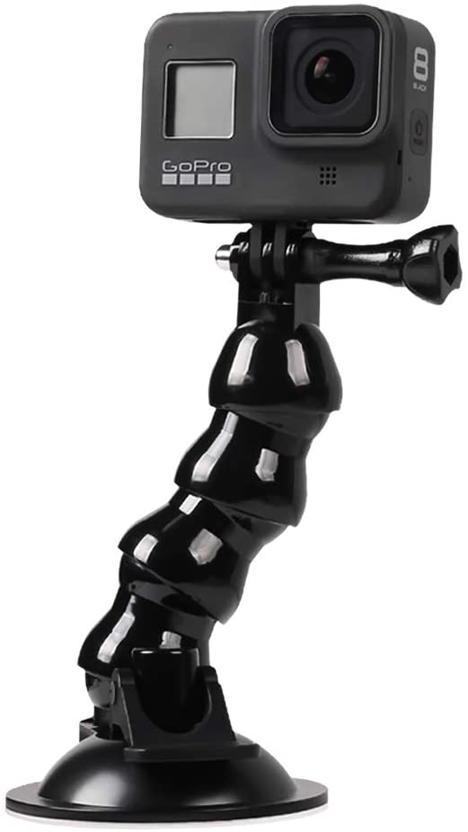 Flexible Car Suction Mount for GoPro Hero 9 8 7 SJCAM DJI Action Cameras