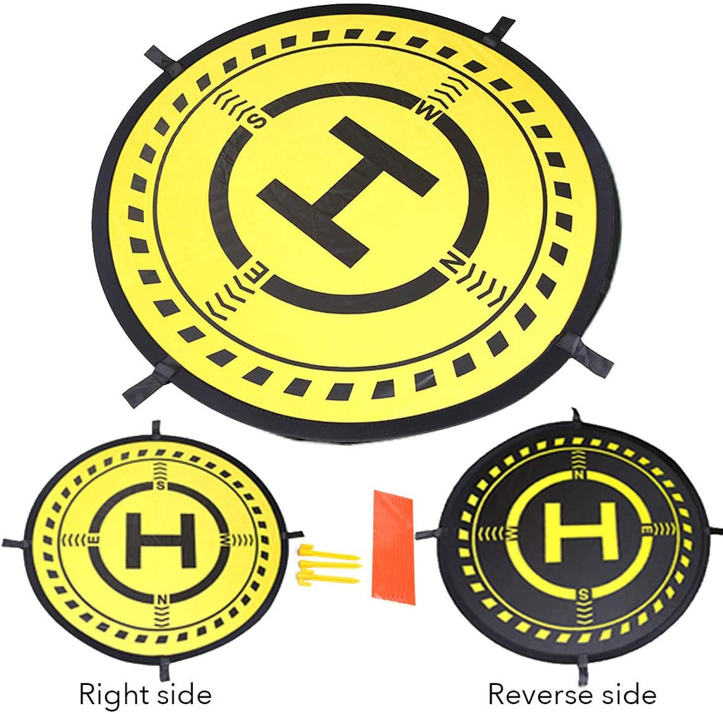 30" (75cm) Universal Drone And Quadcopter Landing For RC Drones Helicopter DJI Mavic Pro, Phantom 2/3/4/4 Pro, GoPro Karma, Parrot & More