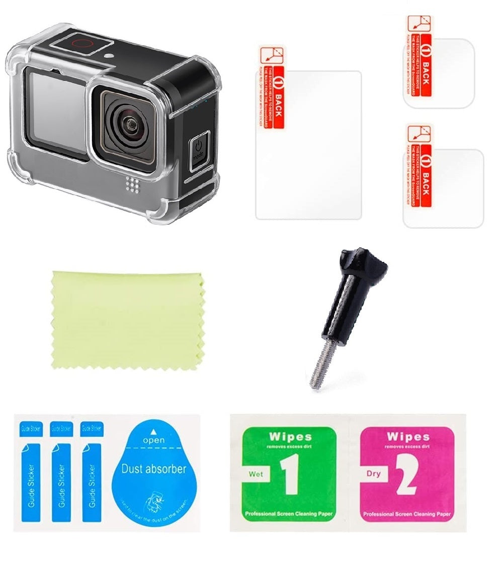 gopro hero 10 cover screen guard for hero 10 accessories, gopro hero 10 black accessories mount gopro hero mounts 