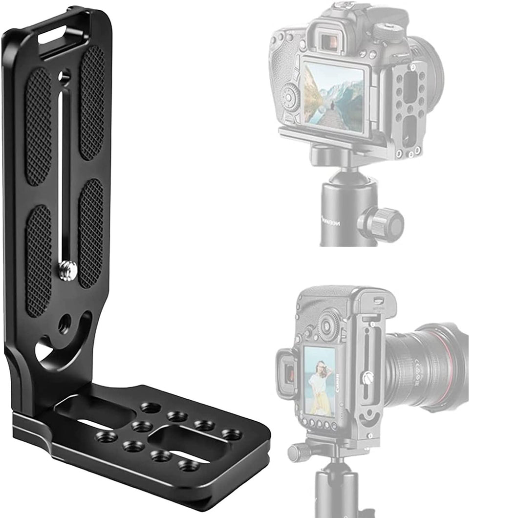 L shape type vertical quick release plate for gimbal and tripod stabilizer