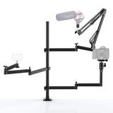 table vlogging gaming stand, live broadcast stand mount, podcast mount