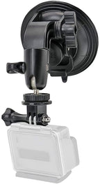 Windshield Car Suction Cup Mount for GoPro Hero 9 8 7 SJCAM Yi Eken Cameras