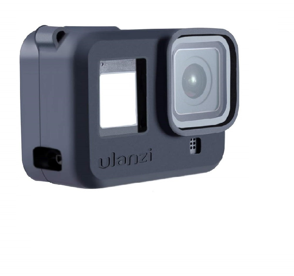 Silicone Protective Cover with Lanyard Lens Cap for GoPro Hero 8 | Ulanzi G8-3