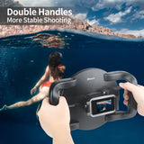 Yantralay Shoot Waterproof Dome Port for Half Underwater Photography For Go Pro Hero 11/10 & 9