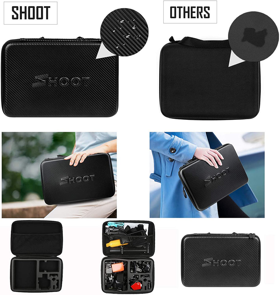 Shoot 51 in 1 GoPro Hero 9/8/7, SJCAM Accessories Kit