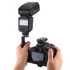 L Shape Hot Shoe Tripod Mount Bracket Holder For Flash Light Camera Mini DV Camcorder