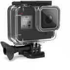 60M Underwater Waterproof Protective Housing Casewith Quick Release Mount and ThumbscrewCompatible With gopro Hero 8 Action Camera