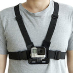 2 in 1Head Strap Mount & Chest Mount for GoPro,SJCAM, Yi, & Other Action Cameras