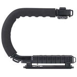 U Shape Professional HandyVideo Grip Action Stabilizer Handle for DSLR & Camcorders