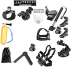 13 in 1 GoPro Accessories Kit with Carrying Case for Action Cameras