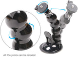Flexible Car Suction Mount Compatible For Go Pro Hero 9/8/7 Black, SJCAM, DJI & All Action Cameras