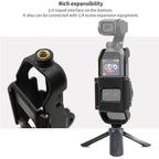 Osmo Pocket OP-7 Tripod Mount Vlogging Case Housing for DJI OSMO Pocket