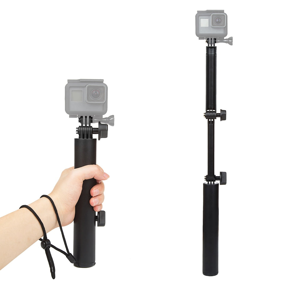3-Way Arm Tripod Monopod Selfie Stick Phone GoPro 9 8 Hero 7 6 5 4 Action  Camera