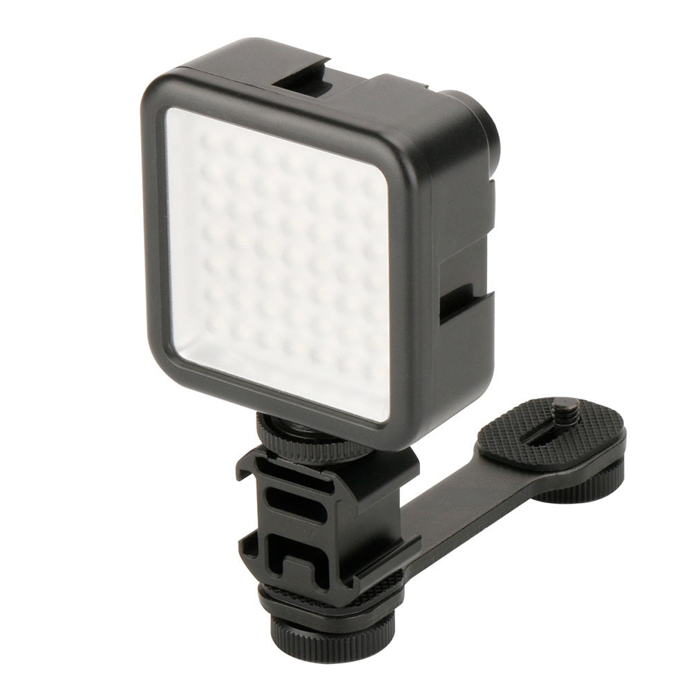 C ShapedDual Hot Shoe Mount Bracket ForNikon Canon Sony Pentax DSLR Camera or Camcorder Accessory Like LED Video Light,Microphone,Monitor,Flash