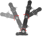 4 Way Helmet Chin Mount With J Hook Mount Sticker For Action Cameras