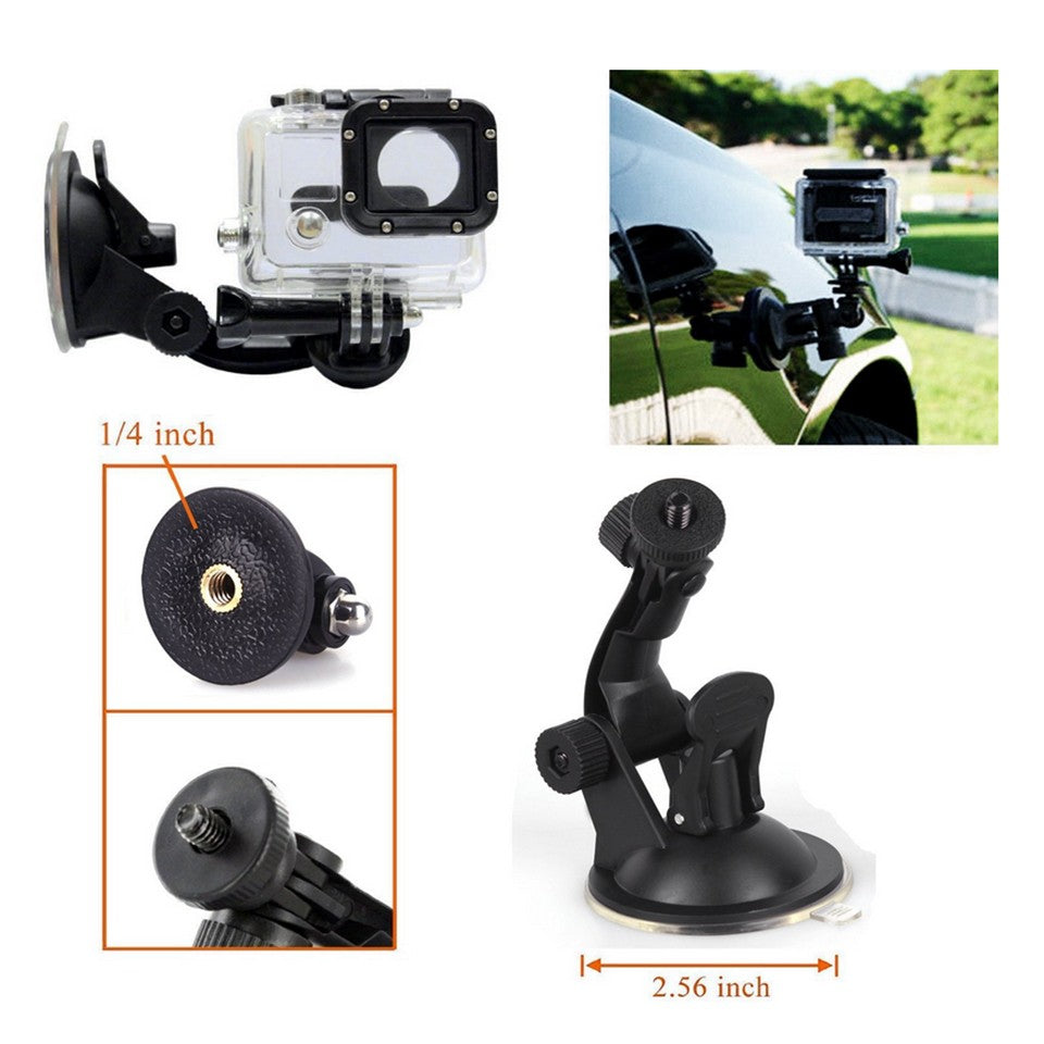12 in 1 GoPro Accessories Kit for Hero 13/12/11/10  (13 Items)