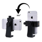 360° Rotating Vertical Phone Tripod Holder With Cold Shoe Mount