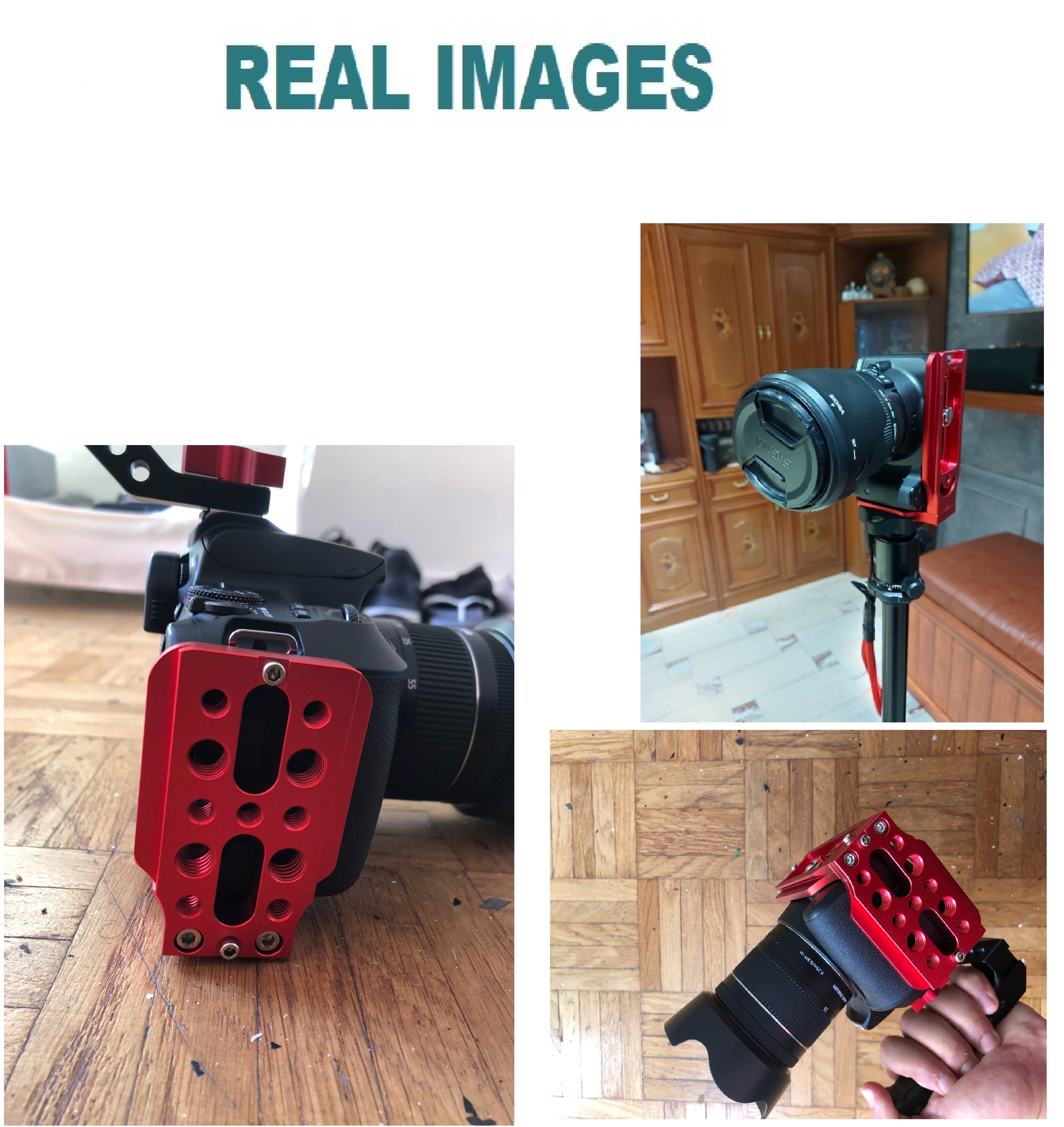 L Type Quick Release Plate Vertical Horizontal Tripod Bracket