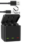 3 Channel AHDBT 501 Battery Charger for GoPro Hero 5 6 7 8 Black