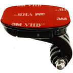 9 in 1 J- Hook Front & Side Helmet Mount With 3M Sticker For GoPro
