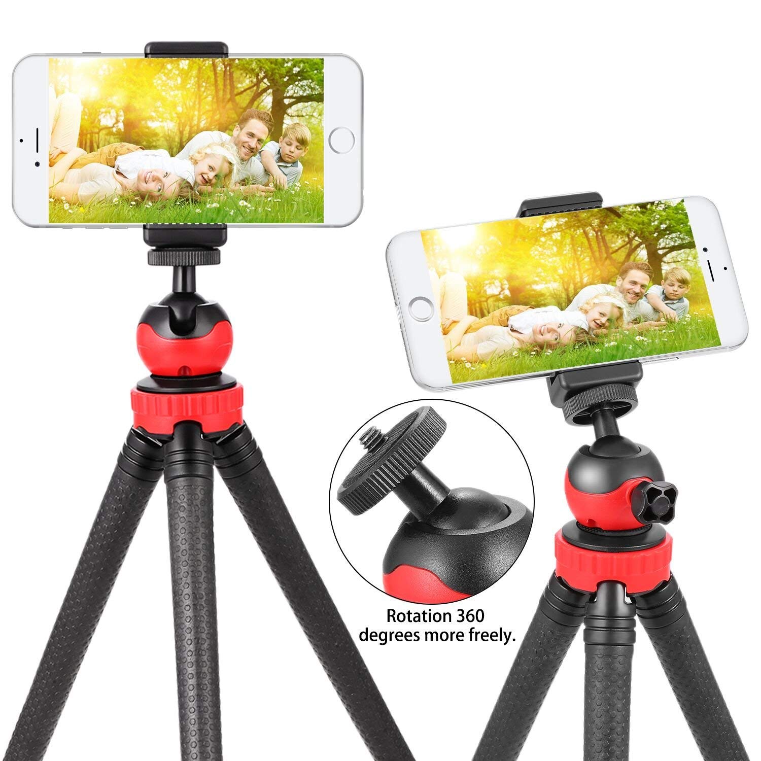 12  inch Flexible Gorillapod Tripod For Smartphones, Action Cameras & DSLR