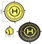 30" (75cm) Universal Drone And Quadcopter Landing For RC Drones Helicopter DJI Mavic Pro, Phantom 2/3/4/4 Pro, GoPro Karma, Parrot & More