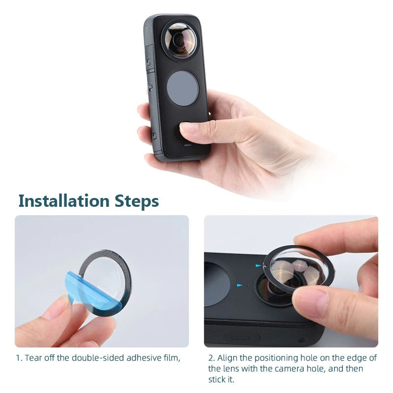 insta 360 onex 2 lens guard mount, lens guard for insta 360 accessories